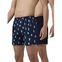 XYXX Men's Remix Regular Fit Cotton Printed Boxer with Dual Pocket &amp; No Marks Waistband (Pack of 2)