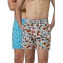 XYXX Men's Remix Regular Fit Cotton Printed Boxer with Dual Pocket &amp; No Marks Waistband (Pack of 2)