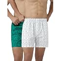 XYXX Men's Remix Regular Fit Cotton Printed Boxer with Dual Pocket &amp; No Marks Waistband (Pack of 2)