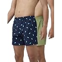 XYXX Men's Remix Regular Fit Cotton Printed Boxer with Dual Pocket &amp; No Marks Waistband (Pack of 2)