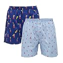 XYXX Men's Remix Regular Fit Cotton Printed Boxer with Dual Pocket &amp; No Marks Waistband (Pack of 2)