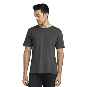 XYXX Mens Solid Regular Fit T-Shirt