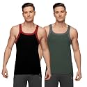 XYXX Men39s Solid Regular Fit Vest