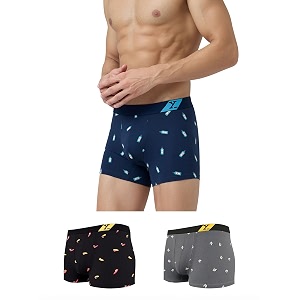 XYXX Mens Splash Super Combed Cotton Printed