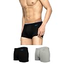 XYXX Men's Uno Micromodal Antimicrobial Trunks | Snug Fit, 4-Way Stretch &amp; No-Marks Waistband Underwear for Men Combo (Pack of 3)