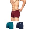 XYXX Men's Uno Micromodal Antimicrobial Trunks | Snug Fit, 4-Way Stretch &amp; No-Marks Waistband Underwear for Men Combo (Pack of 3)