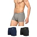 XYXX Men's Uno Micromodal Antimicrobial Trunks | Snug Fit, 4-Way Stretch & No-Marks Waistband Underwear for Men Combo (Pack of 3)