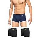 XYXX Men's Uno Micromodal Antimicrobial Trunks | Snug Fit, 4-Way Stretch &amp; No-Marks Waistband Underwear for Men Combo (Pack of 3)
