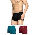 XYXX Men's Uno Micromodal Antimicrobial Trunks | Snug Fit, 4-Way Stretch &amp; No-Marks Waistband Underwear for Men Combo (Pack of 3)