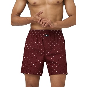 xyxx men39s splash relaxed fit cotton printed inner boxer with no marks waistband