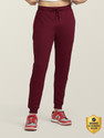 XYXX Solid Men Maroon Track Pants