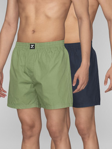 XYXX Solid Men Multicolor Sports Shorts