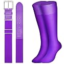 XZQTIVE Baseball Softball Socks and Baseball Softball Belt Combo Set Knee-High Soccer Socks for Kids Youth Adult