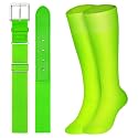 XZQTIVE Baseball Softball Socks and Baseball Softball Belt Combo Set Knee-High Soccer Socks for Kids Youth Adult
