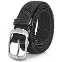 XZQTIVE Braided Belt Stretch Belt for Men and Women Multicolored Woven Golf Belt Elastic Jean Belts