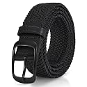 XZQTIVE Braided Belt Stretch Belt for Men and Women Multicolored Woven Golf Belt Elastic Jean Belts