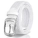 XZQTIVE Braided Belt Stretch Belt for Men and Women Multicolored Woven Golf Belt Elastic Jean Belts