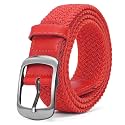 XZQTIVE Braided Belt Stretch Belt for Men and Women Multicolored Woven Golf Belt Elastic Jean Belts