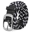 XZQTIVE Braided Belt Stretch Belt for Men and Women Multicolored Woven Golf Belt Elastic Jean Belts