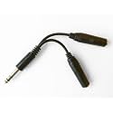 Y Cable Drum Splitters Compatible with Roland V-Drums - Stereo TRS Male to 2X Mono TS Females