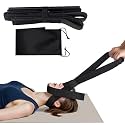 Y Neck Strap Stretcher & Cervical Traction Device for Neck Pain Relief – Manual Spine Decompression Tool with Chin Strap, Neck Stretcher Strap for Chiropractic Adjustments & Posture Correction