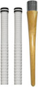 Y2M Combo of 2 Cricket Bat White grip (XR) + 1 wooden cone (gripper) Ultra Tacky
