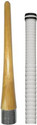 Y2M Pair of One Cricket Bat White grip (XR) + 1 wooden cone (gripper) Ultra Tacky