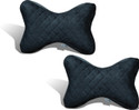 Y3H Black Velvet Memory Foam Car Pillow
