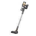 Yaber HP20 Cordless Vacuum Cleaner, 180AW Suction for Pet Hair &amp; Carpet | TÜV-Certified Suction | Smart AI Dust Sensor | Green LED Light | 99.99% H13 HEPA Filter | 65-Min Battery, Brown and Gold