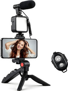 Yachyae Professional 6-in-1 Vlogging Kit with Tripod