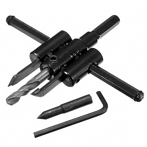 yadav 30-300mm adjustable metal wood circle cutter adjustable metal wood circle cutter