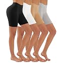 YADIFEN Slip Shorts for Under Dresses Women Seamless Anti Chafing