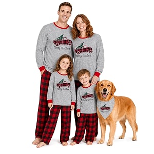 Yaffi Matching Family Pajamas Sets Christmas PJs