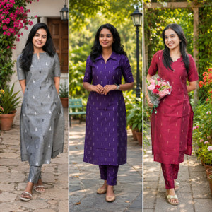 YAGNIK FASHION Women Cotton Blend Kurta Pant