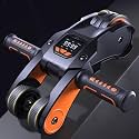 Yagviz Ab Roller Wheel, Core Muscle Ab Trainer With Intelligent Display, Exercise Wheels For Home Gym Fitness, Fitness Equipment For Core Workout With Knee Pad Accessories, Multicolor