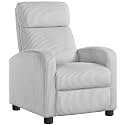 Yaheetech Recliner Chair with 3 Adjustable Angles Armchair Light Gray
