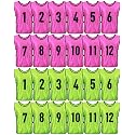 Yahenda 24 Pcs Soccer Pinnies Numbered Vests Adult