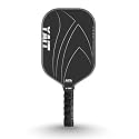Xtrieve USAPA Approved T700 Raw Carbon Fiber Pickleball Racket | 16mm Frosted Surface | Dense 8 mm PP Core | Textured Surface with Pro-Level Spin | AIPA Approved USAPA Pickleball Paddle - Grey