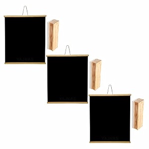 yajnas rollup board black 15 x 2 feet pack of 3