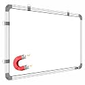 YAJNAS® 1.5x2 feet (Magnetic) White Board, Dry Erase Premium Melamine Magnetic White Board for Office, Home &amp; School (45X 60 cm, Pack of 1)