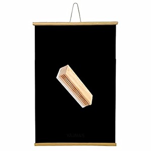 yajnas 2x3 feet 24x36 inches 60x90 cm black roll up wooden board for teaching chalk board wall hanging for kids 2x3 feet 24x36 inches 60x90 cm black
