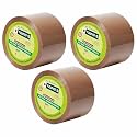 YAJNAS 48mm x 35 Meters, Pack of 3, Brown BOPP tape Self Adhesive High-Strength Packing Tape Rolls, Packaging Tape | Brown Cello tape | e commerce Packaging Tape for Home, Office use &amp; box packaging