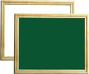 YAJNAS Non Magnetic 10x12 Inch Wooden Frame Double Sided Slate / Lapboard Whiteboards Whiteboards