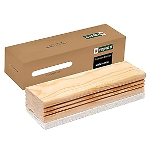 yajnas premium non-magnetic wooden duster for whiteboard amp blackboard  whiteboard eraser for marker amp chalk board  wooden board duster pack of 1