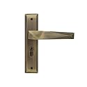 Yale Mortise Door Lock Handle Set Premium Door Locks for Main Door with 3 Keys | Door Handle Lock for Bedroom/Home/Office/Hotel Suitable for Left &amp; Right Handed Doors (SM-01-02, Antique Brass)