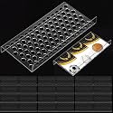 Yalikop 24 Pcs Trading Card Risers for Display Case, Honeycomb