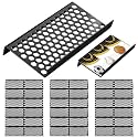 Yalikop 36 Pcs Trading Card Risers for Display Case, Honeycomb
