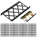 Yalikop 48 Pcs Trading Card Risers for Display Case, Hollow