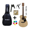 YAMAHA FS80C - NATURAL WITH COVER , BELT , STRING SET , CAPO , PICK Acoustic Guitar Tonewood Rosewood