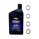 Yamaha Kodiak 450 (2003-2024) all Models Differential/Gear Oil Change Kit 1 Quarts ACC-SHAFT-PL-32/ Washers
